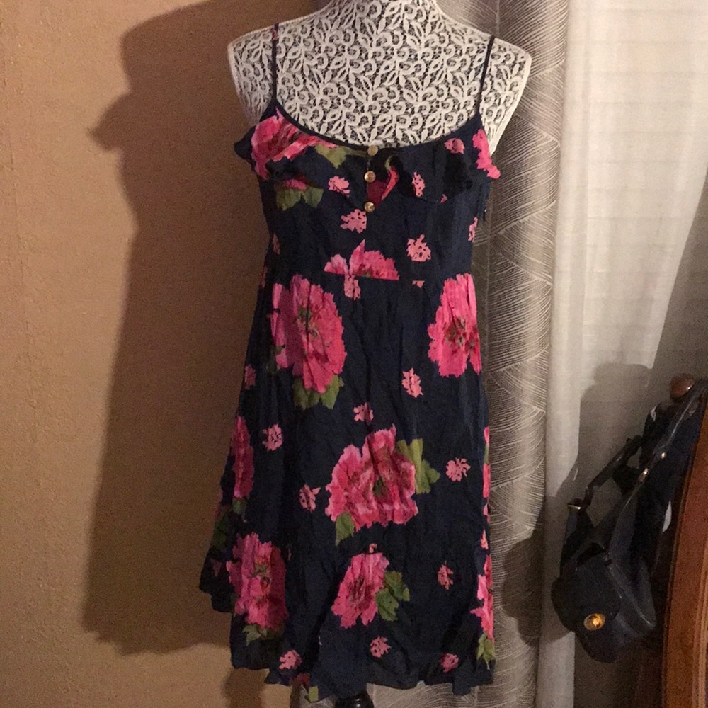 Juice couture dresse blue &pink flower